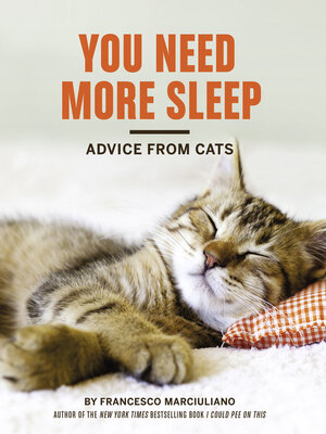 cover image of You Need More Sleep
